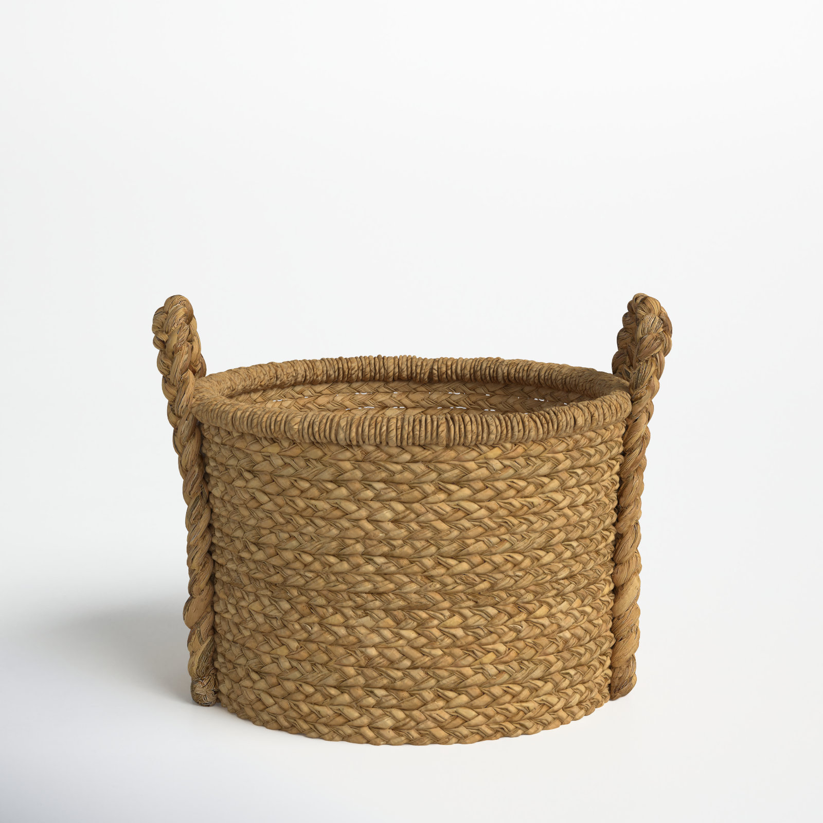 Birch Lane™ Sorene Floor Wicker Basket & Reviews | Wayfair