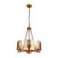 Kleanthis 6 - Light Dimmable Drum Chandelier