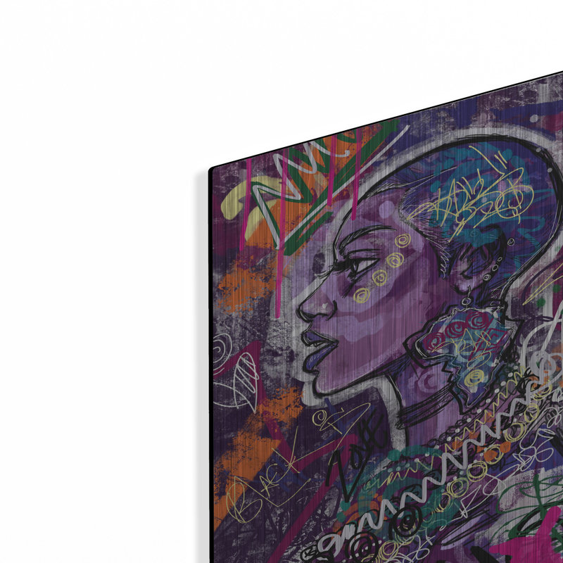 «Black Is Love» par Justin Copeland, H 16 po x l 12 po