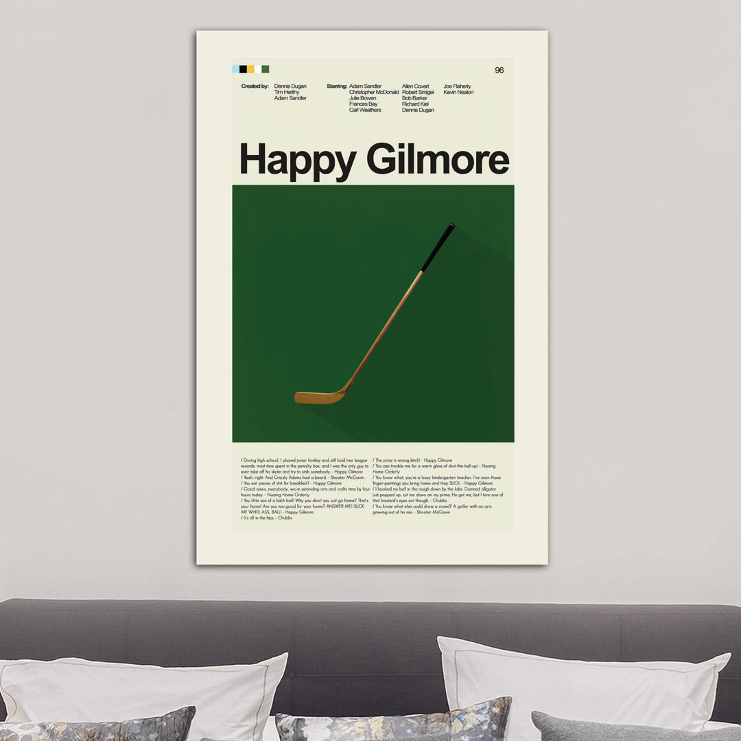 Leinwandbild Happy Gilmore von Erin Hagerman