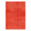 Canvello Overdyed Orange Rugs For Living Room - 4' X 6'