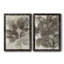 Dogwood Leaves II - Ensemble de 2 peintures sur toile encadrées-66692159-66692153