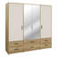 Rajish Manufactured Wood Wardrobe