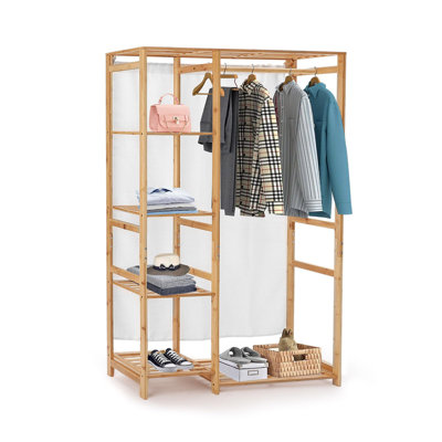 Audianna 90 cm Clothes Rack