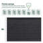 Matelas hybride moyen 13 po Zinus-75215083