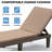 Outdoor Chaise Lounge with Cushions