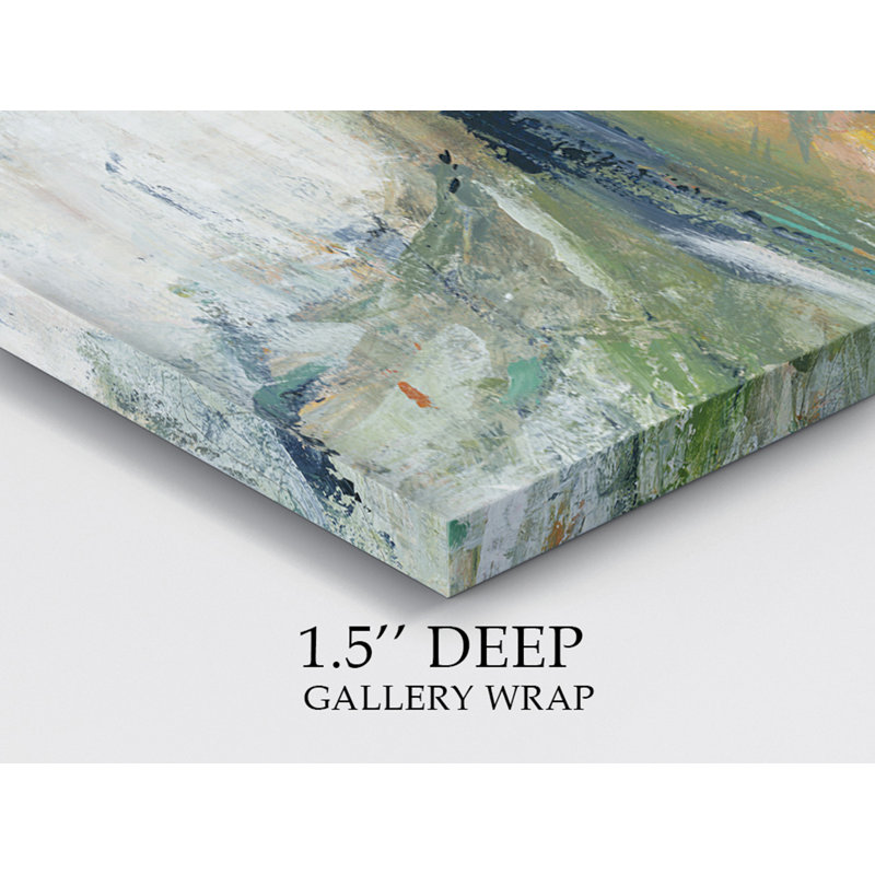 «Romantic Flow», reproduction d'art sur toile tendue, H 40 po x l 30 po x P 1 po