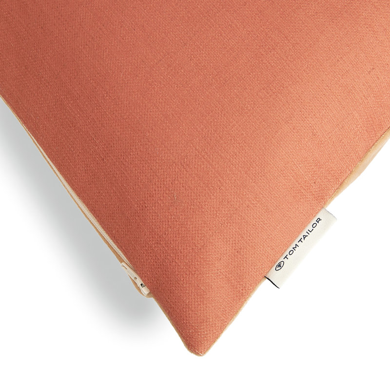 Beige Square Cushion Cover