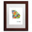 « georgia state map-1 », impression encadrée à l’image-19302195-17982751