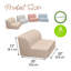 Chaises à assise souple - 4 pièces-98715983