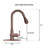 Pull Down Kitchen Faucet Single Handle Sink Faucet With Deck Plate-64366494