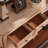 European Style Half-Round Storage Accent Cabinet-105325899