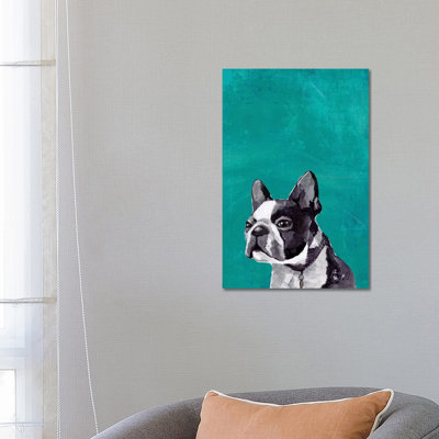 " Frenchie Puppy " by PI Studio Painting Print