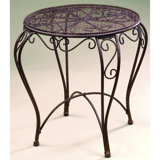 Round Outdoor Bistro Table
