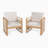Edingworth Acacia Outdoor Lounge Chair-891949036
