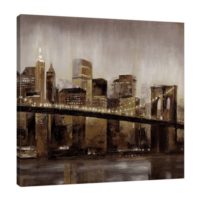 Brooklyn Nights 1 par Sunflax - impression sur toile tendue