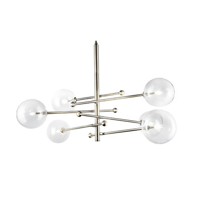Lustre linéaire moderne à 6 lumières Kalessa