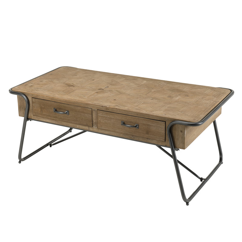 Dover Sled Coffee Table with Storage