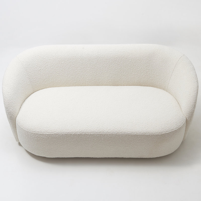 Charleah 68'' Wide Boucle Upholstered Loveseat Sofa