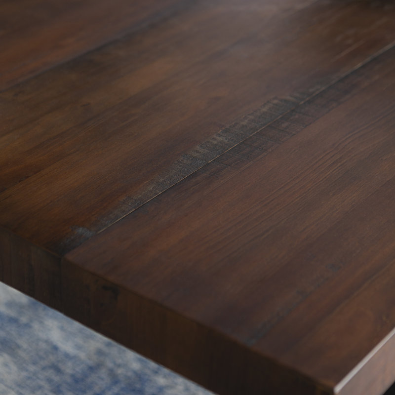 Amarapal 4 - Person Double Pedestal Dining Set, Walnut
