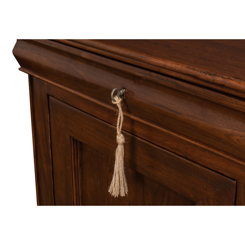 Cafe Au Lait 70 in. W Solid Wood