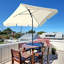 Hallema 135cm Tilt Balcony Parasol