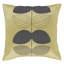 Embroidered Scandi Leaf Cushion Cover