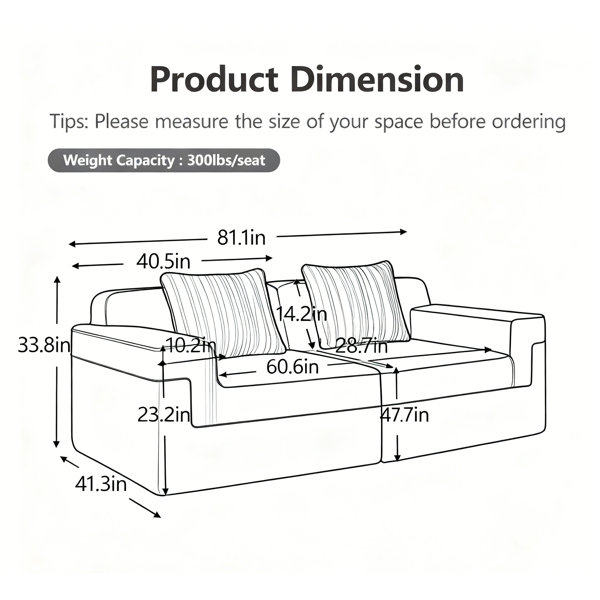 Dimensions du produit