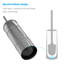 NU Steel Metal Toilet Brush And Holder