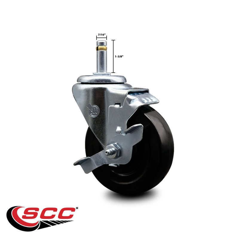 Hard Rubber Caster