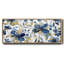 Toile encadrée «Golden Indigo»