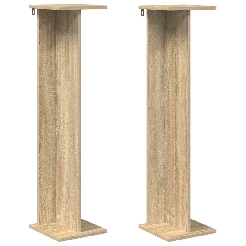 Plant Stand - Set of 2, Sonoma Oak, 100.5cm H x 25.5cm W x 25cm D