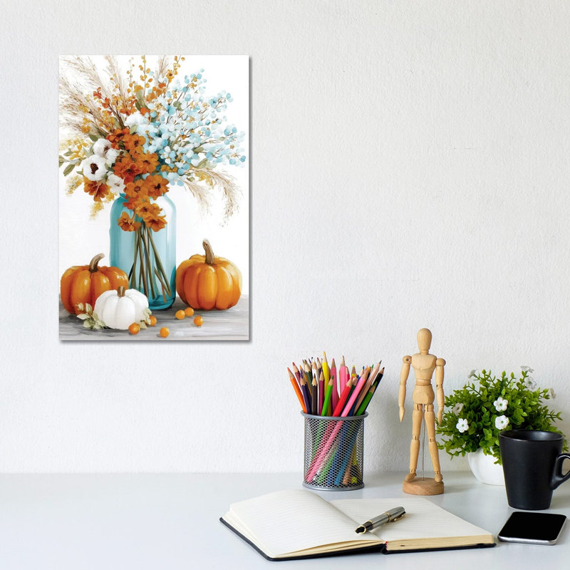 Feels Like Fall by Acorn & Ivory Designs - Gallery-Wrapped Canvas Giclée on Canvas, 30.48 cm H x 20.32 cm W x 1.905 cm D