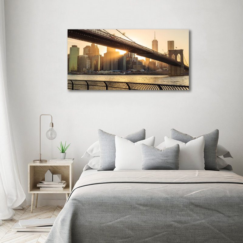 Brooklyn Bridge - Wrapped Canvas Print