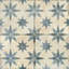 Carrelage mosaïque floral en vinyle 4 po x 4 po (ensemble de 24)-107224139