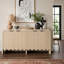 Buffet à cannelures Modern Wave