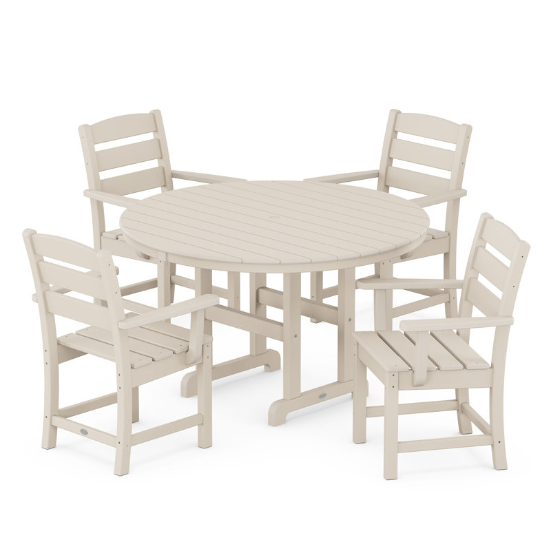Ensemble repas 5 pièces Lakeside, Sable