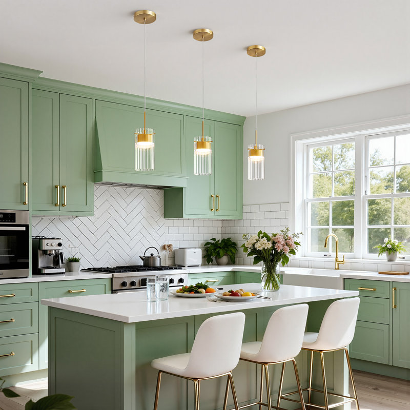 3 - Light LED Single Pendant