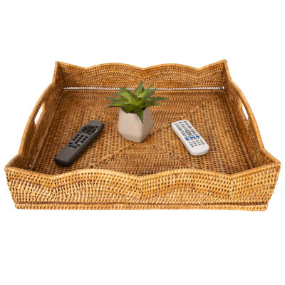 Landry Handmade Rattan Tray