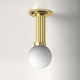 Mazan Single Light Semi Flush Mount