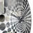 Industrial Harmony - Geometric  Wall Clock-101236871