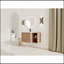 Meuble-lavabo mural à fermeture en douceur 36 po avec tablettes-1455041585
