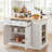 Skylaar Solid Wood Top Kitchen Island-1317624447