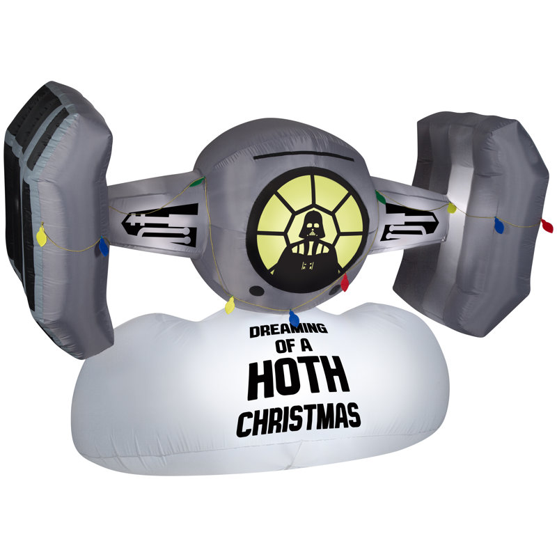 Airblown TIE Fighter W Darth Vader gonflable