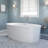 67.125'' x 33.5'' Acrylic Bathtub