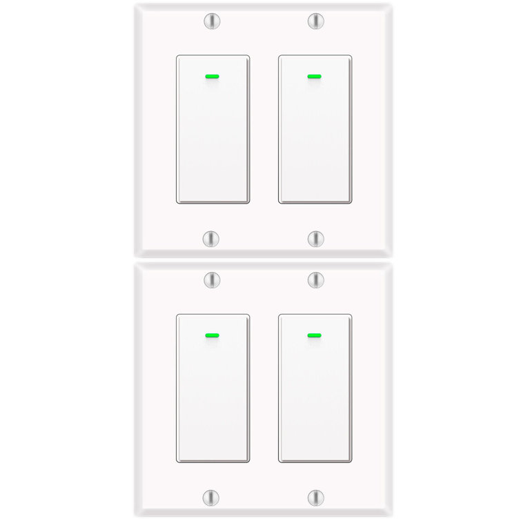 15 Amps Tamper Resistant 3-way Rocker Light Switch