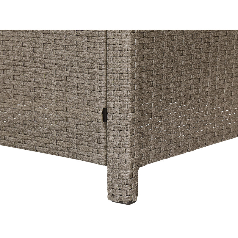 Gahnshyam 5 - Person Seating Group with Cushions, Grey, Taupe