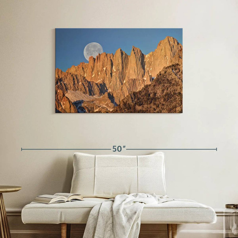 Alvord Mt. Whitney Supermoon, H 26 po x l 39 po