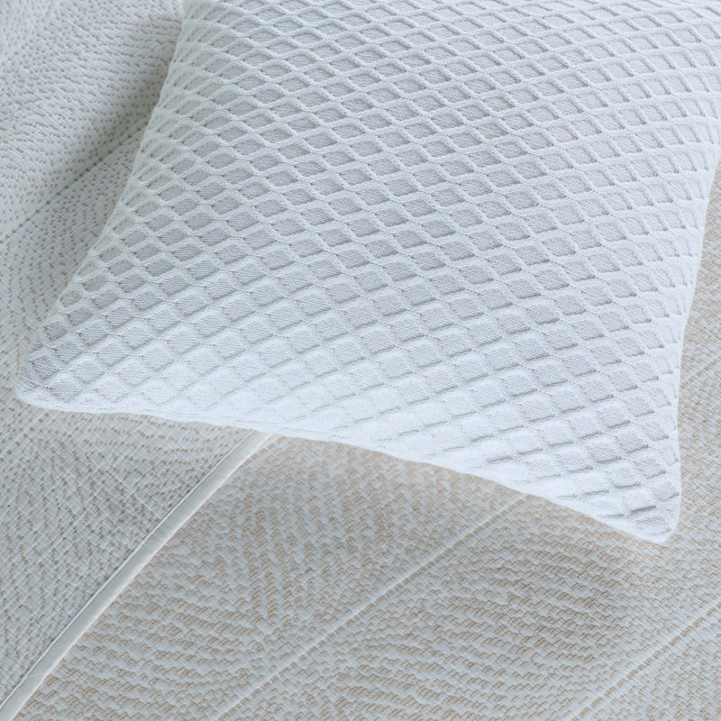 Southern Tide Saltwater Square White Dec Pillow
