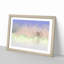Flock of Birds Leaving the Tree in Abstract - Picture Frame Painting Print-55730301-55730312